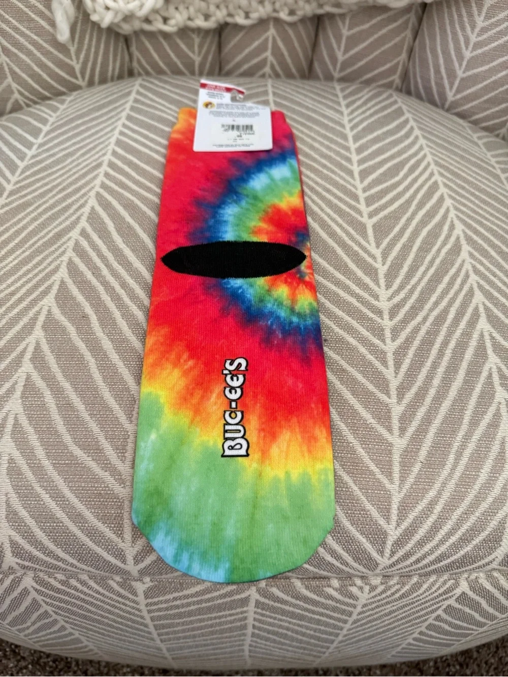 Buc-ee's Tie-Dye Crew Socks - Multicolor
